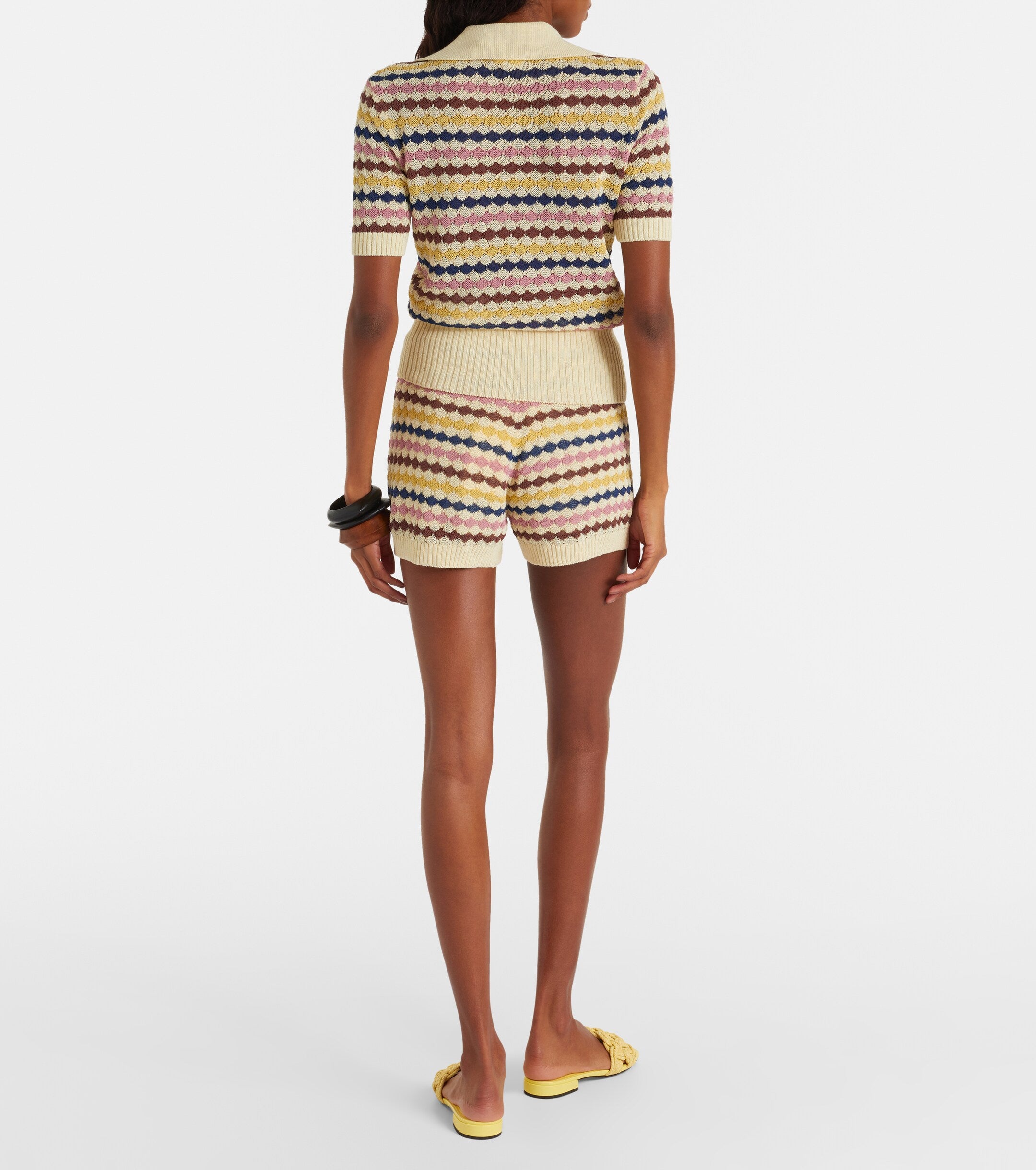 Zimmermann Awaken Cotton-Blend Shorts